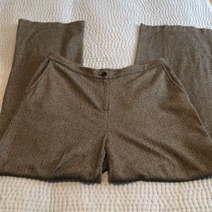 J. Jill full-leg herringbone dress pants